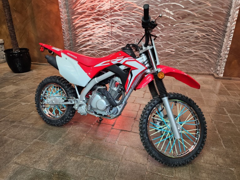 Used 2021 Honda CRF125F AS NEW Electric Start Fuel Injected